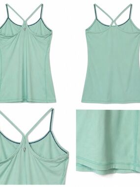 🦞 Ivivva by Lululemon Mint Green Racerback Athletic Tank